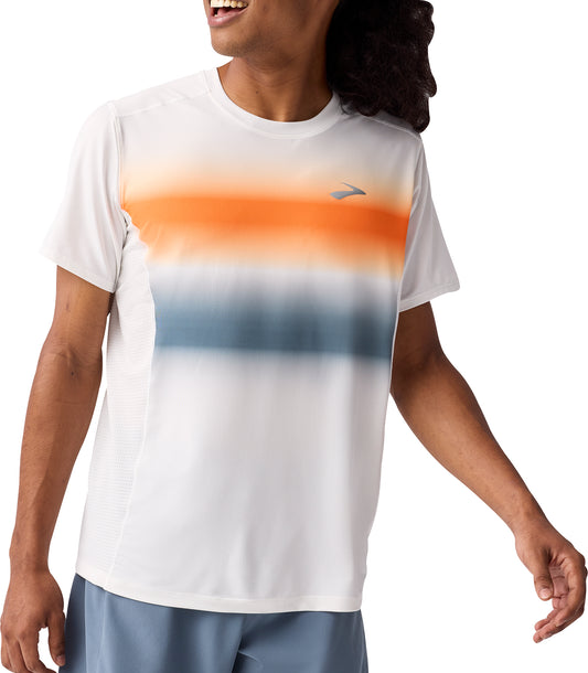 Brooks Atmosphere 3.0 Short Sleeve Mens Running Top - White
