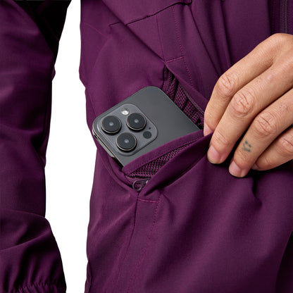 Brooks Canopy Mens Running Jacket - Purple