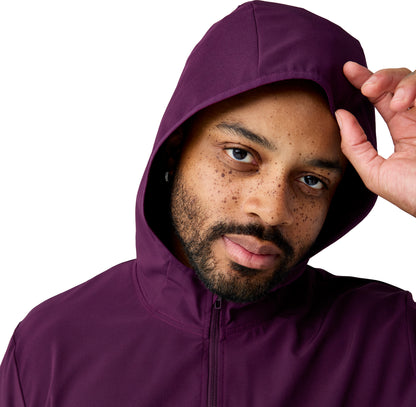 Brooks Canopy Mens Running Jacket - Purple