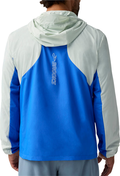 Brooks Canopy 2.0 Packable Mens Running Jacket - Blue