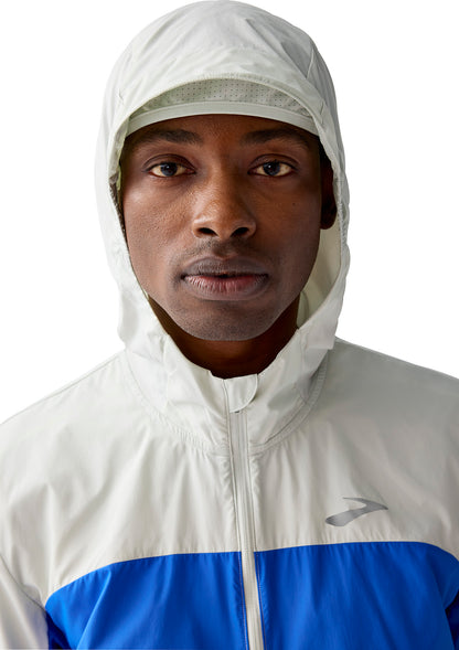 Brooks Canopy 2.0 Packable Mens Running Jacket - Blue