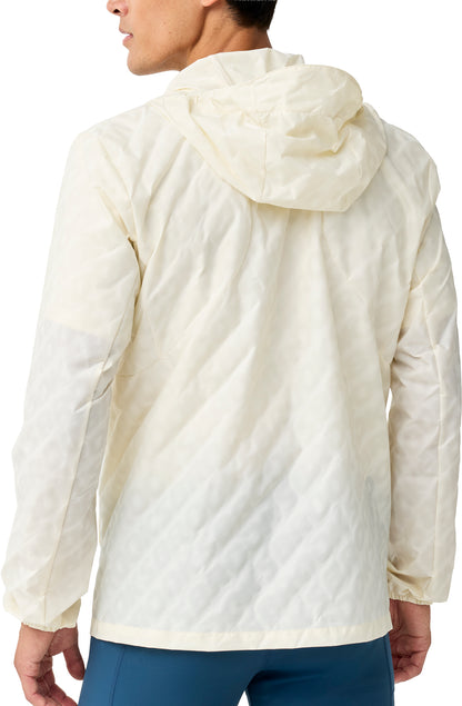 Brooks Canopy Reflective Mens Running Jacket - Cream