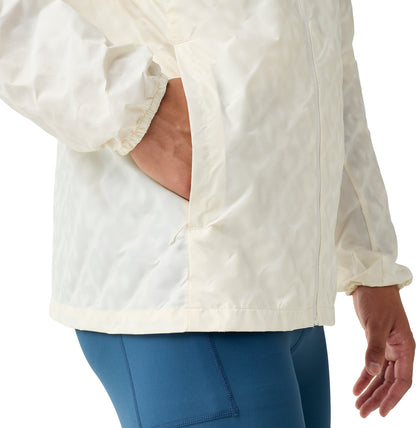 Brooks Canopy Reflective Mens Running Jacket - Cream