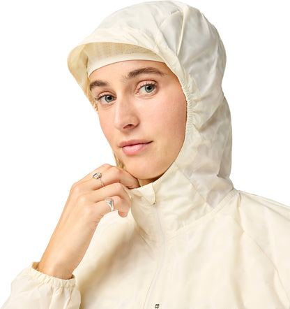 Brooks Canopy Reflective Womens Running Jacket - Cream