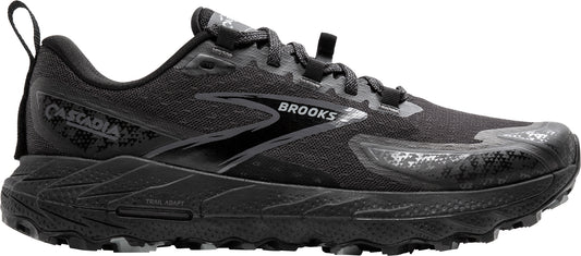 Brooks Cascadia 18 Mens Trail Running Shoes - Black