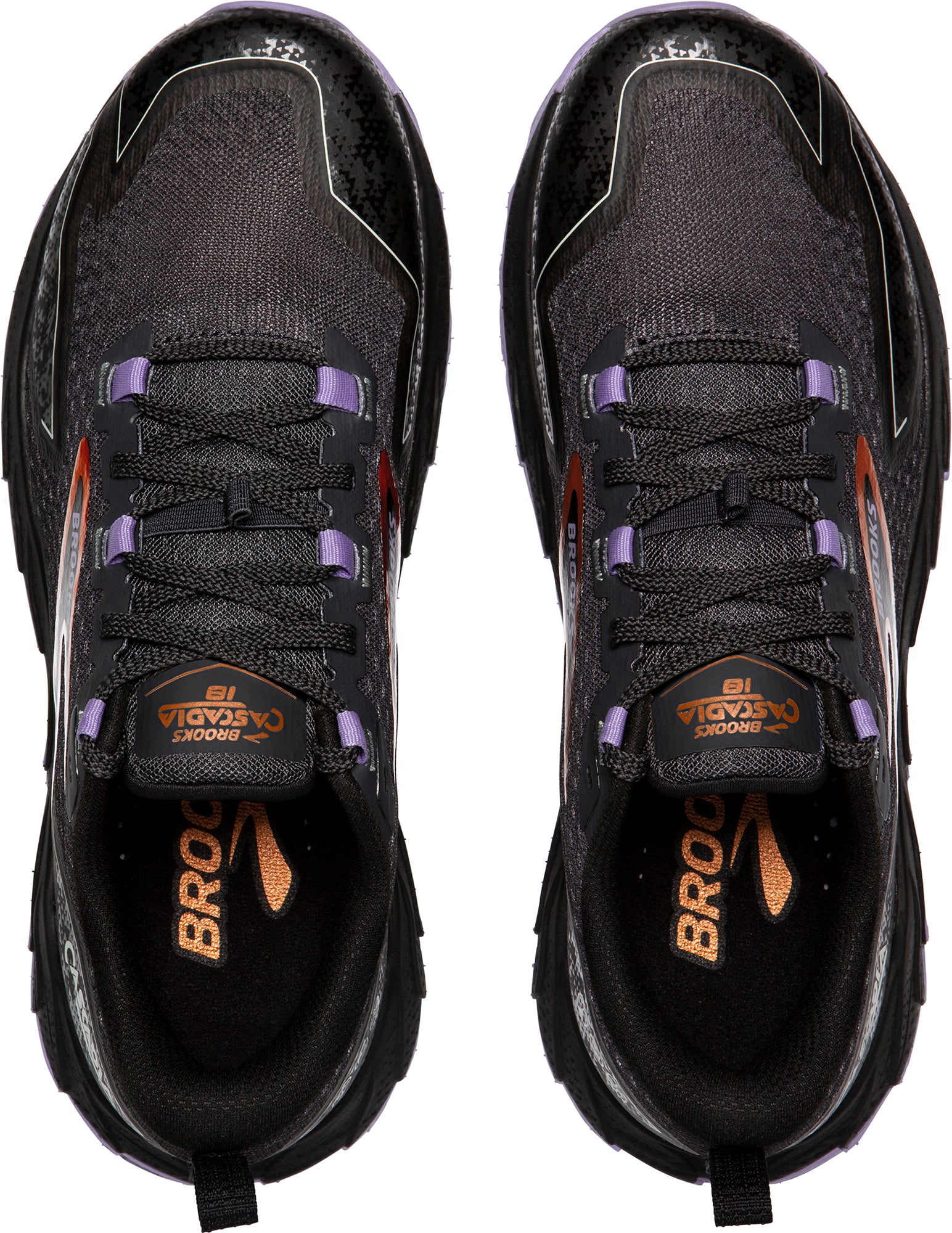 Brooks Cascadia 18 Womens Trail Running Shoes Black Start Fitness