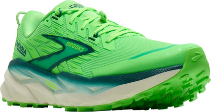 Brooks Cascadia 19 Mens Trail Running Shoes - Green