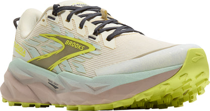 Brooks Cascadia 19 Womens Trail Running Shoes - Cream