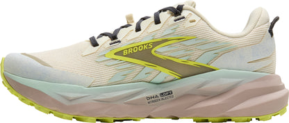 Brooks Cascadia 19 WIDE FIT Womens Trail Running Shoes - Cream