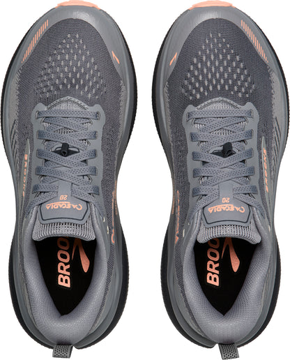 Brooks Cascadia 20 WIDE FIT Womens Trail Running Shoes - Grey