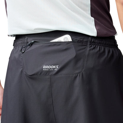 Brooks Cascadia Mens Running Shorts - Black