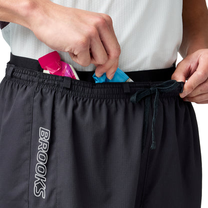 Brooks Cascadia Mens Running Shorts - Black
