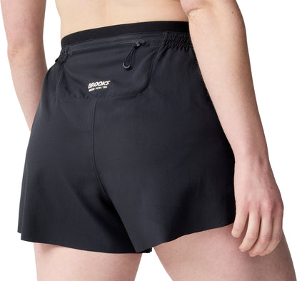 Brooks Cascadia Womens Running Shorts - Black