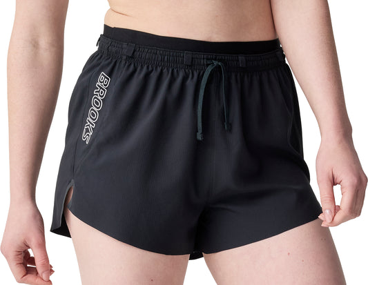 Brooks Cascadia Womens Running Shorts - Black