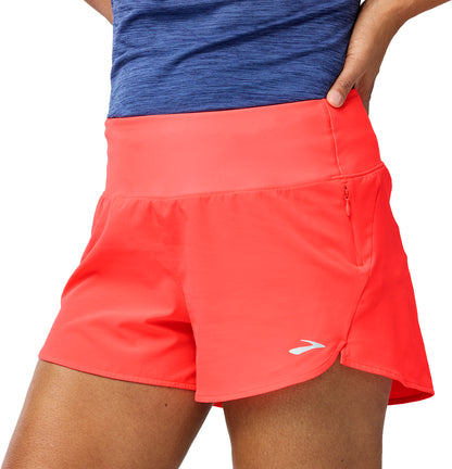 Brooks Chaser 3 Inch 2.0 Womens Running Shorts - Pink
