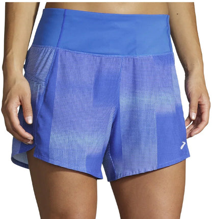 Brooks Chaser 5 Inch Womens Running Shorts - Blue