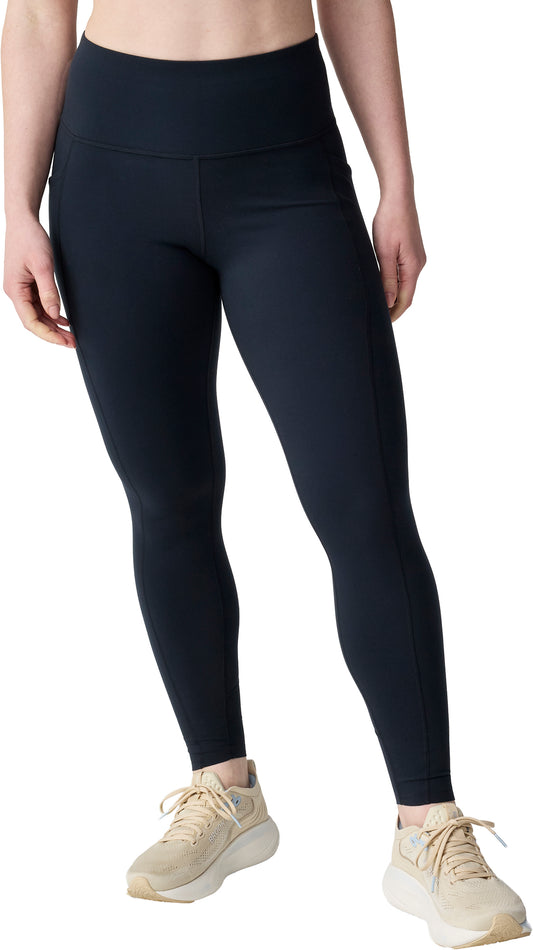 Brooks Chaser Womens 7/8 Running Tights - Black