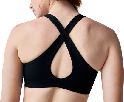Brooks Chaser Padded Womens Sports Bra - Black