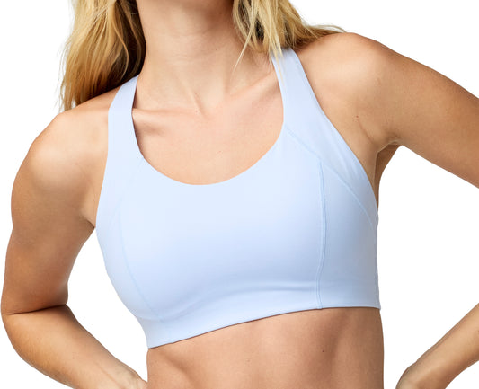 Brooks Chaser Padded Womens Sports Bra - Blue
