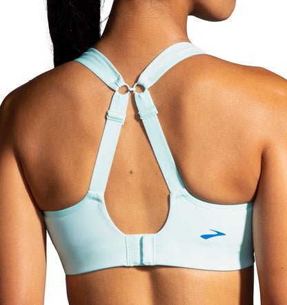 Brooks Drive Convertible Run Womens Sports Bra - Blue