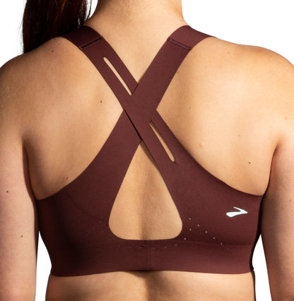 Brooks Dare Crossback 2.0 Womens Sports Bra - Red
