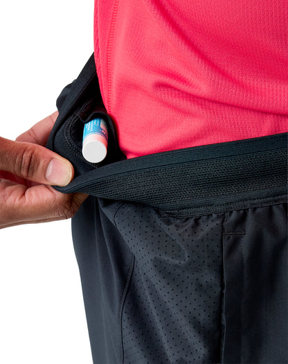 Brooks Dash 2 In 1 Mens Running Shorts - Black