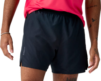 Brooks Dash 2 In 1 Mens Running Shorts - Black