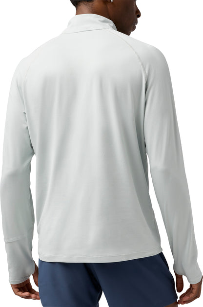 Brooks Dash 3.0 Half Zip Long Sleeve Mens Running Top - Grey