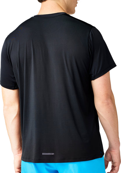 Brooks Dash Cooling Short Sleeve Mens Running Top - Black