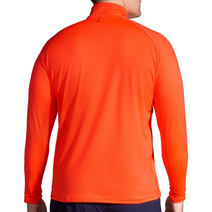 Brooks Dash Half Zip Long Sleeve Back View