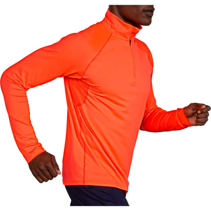 Brooks Dash Half Zip Long Sleeve Side - Side View