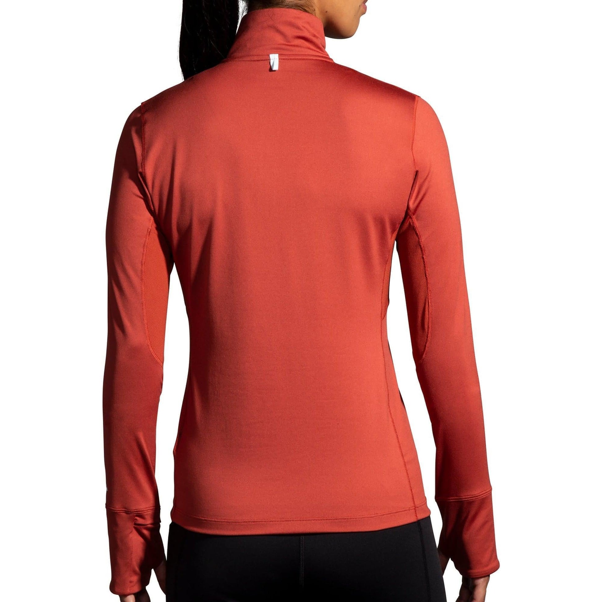 Brooks Dash Half Zip Long Sleeve Back View