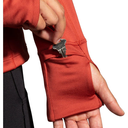 Brooks Dash Half Zip Long Sleeve Details