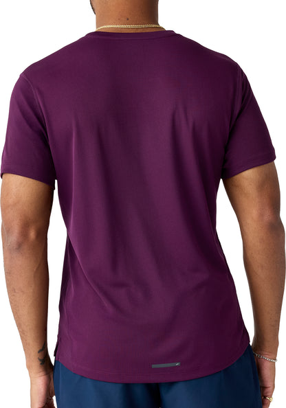 Brooks Dash Short Sleeve Mens Running Top - Purple