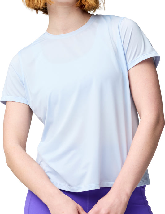 Brooks Dash Short Sleeve Womens Running Top - Blue