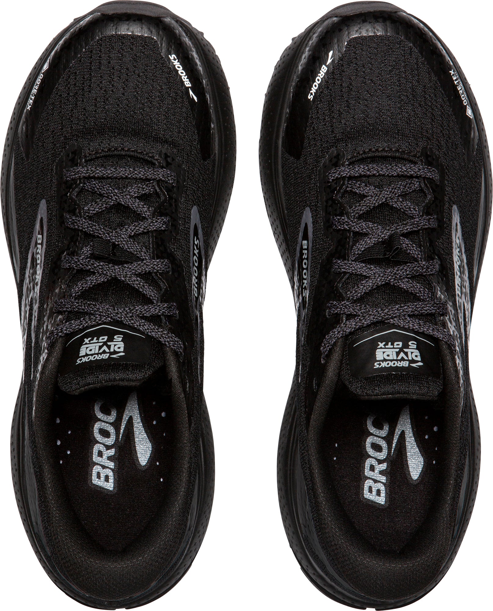 Brooks Divide GORE-TEX Mens Trail Running Shoes Black – Start