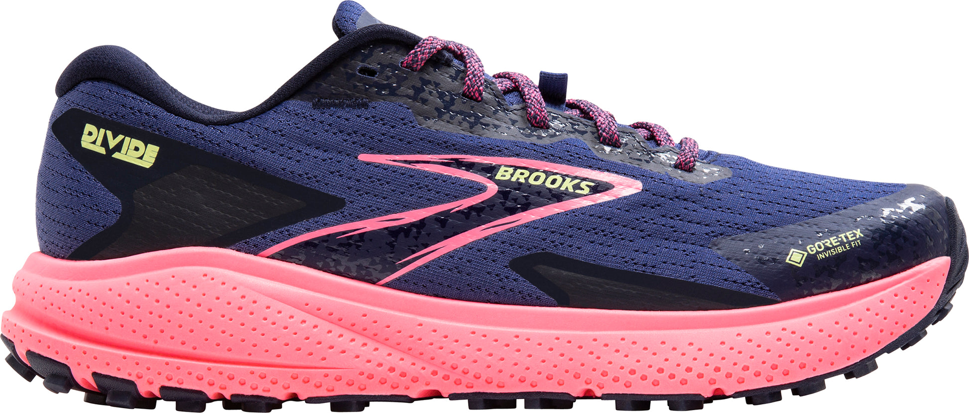 Brooks Divide GORE-TEX Womens Trail Running Shoes Blue – Start