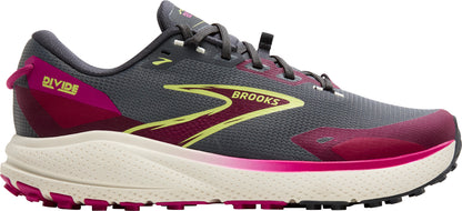 Brooks Divide 6 Womens Trail Running Grey