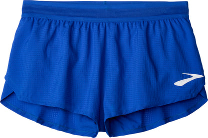 Brooks Elite 3 Inch Split Mens Running Shorts - Blue