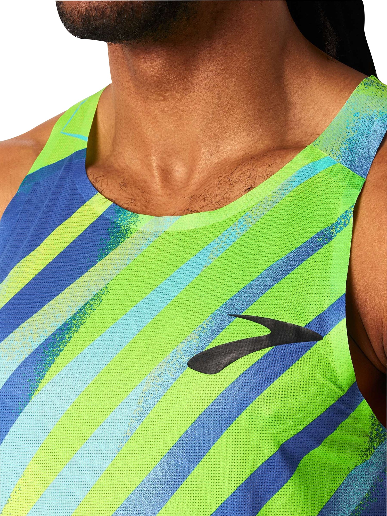 Brooks Elite Mens Running Vest - Blue – Start Fitness