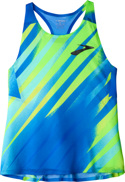 Brooks Elite Womens Running vest Tank Top Blue – Start Fitness