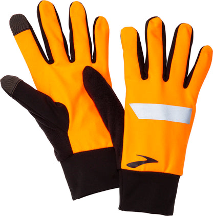 Brooks Fusion Midweight 2.0 Running Gloves - Orange