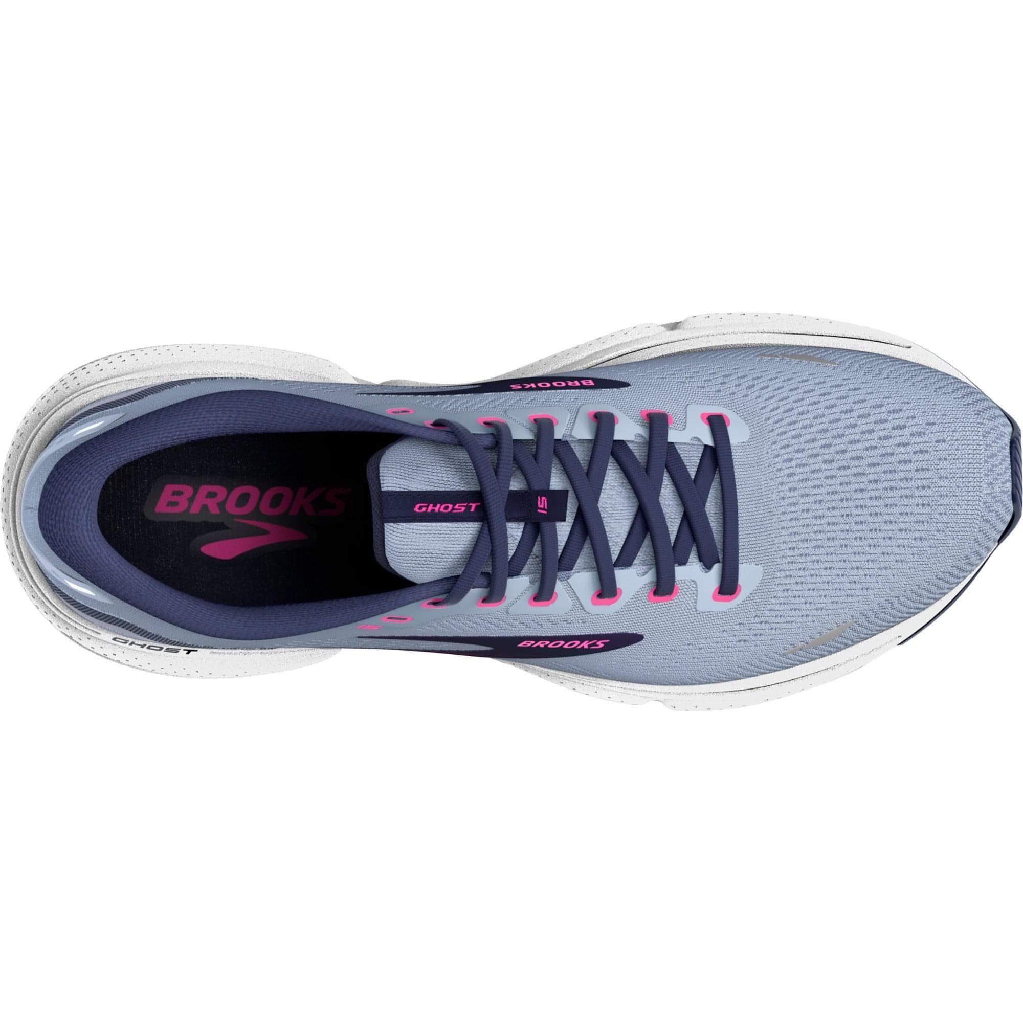 Brooks Ghost 15 Womens Running Shoes Blue Start Fitness