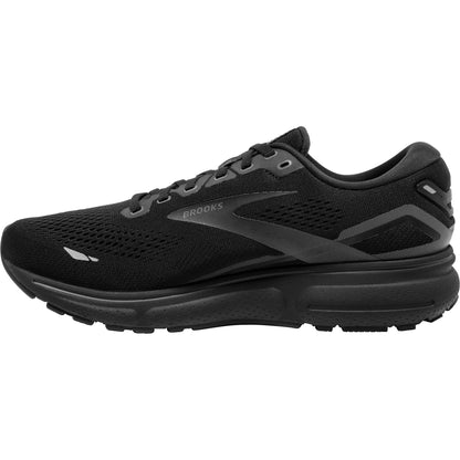 Brooks Ghost 15 WIDE FIT (4E) Mens Running Shoes - Black