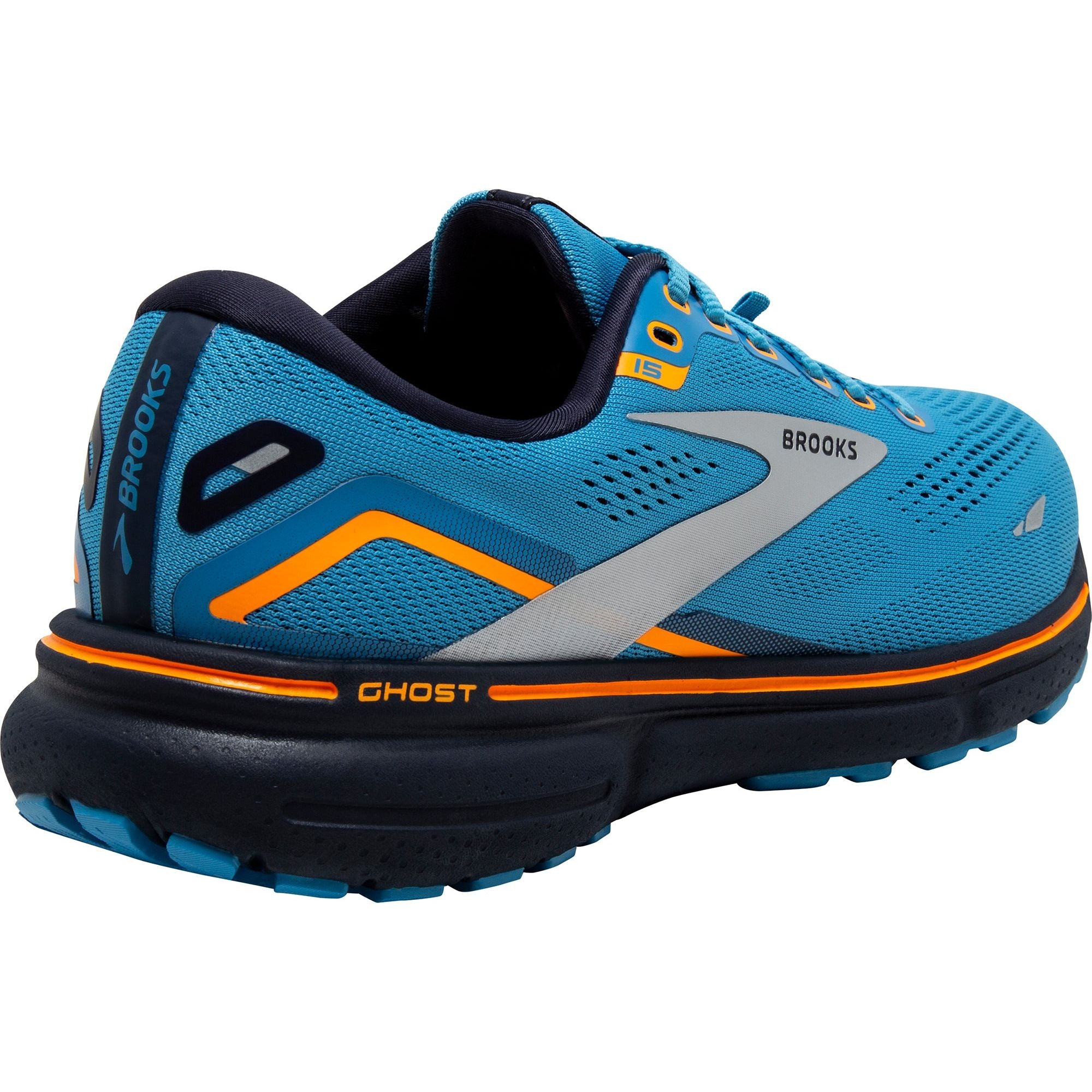 Brooks Ghost 15 GORE TEX Mens Running Shoes Blue Start Fitness