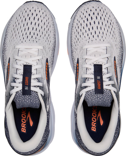 Brooks Ghost 16 Mens Running Shoes - White