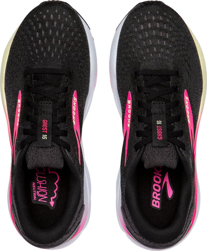 Brooks Ghost 16 Womens Running Shoes - Black
