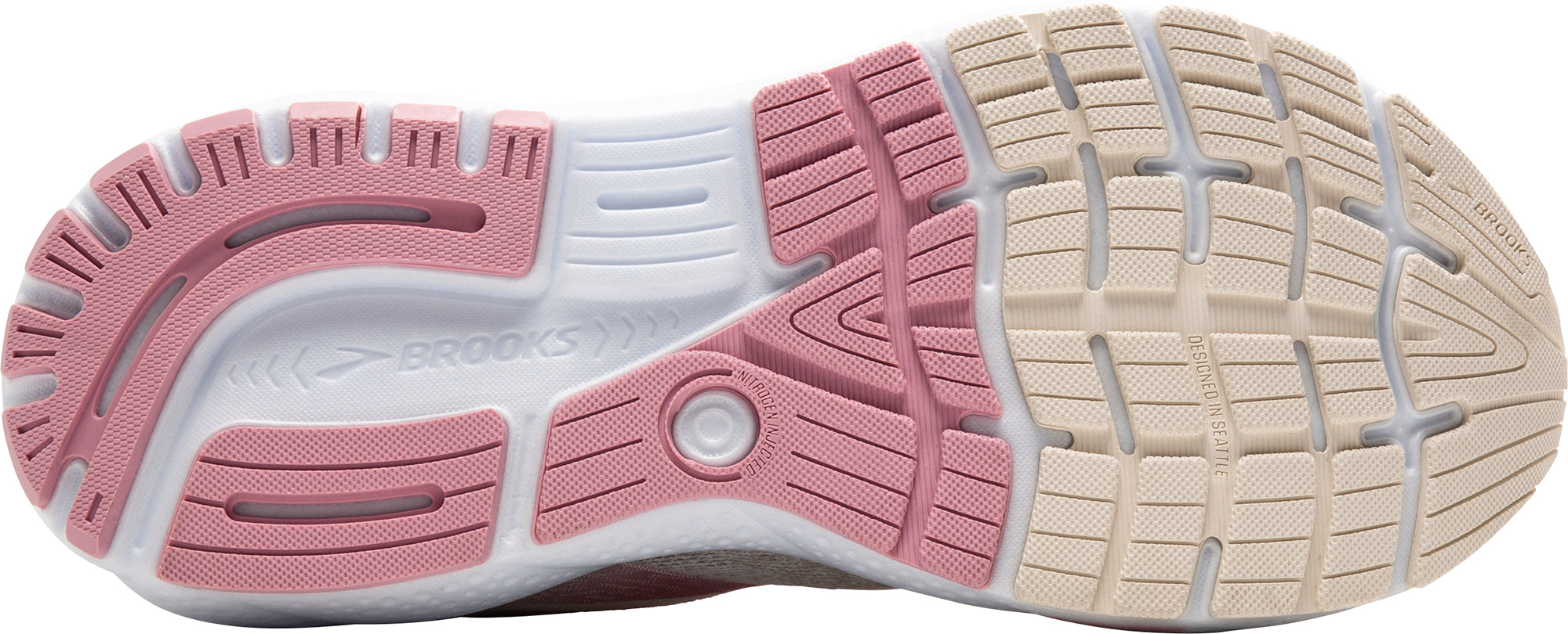 Brooks Ghost 16 Womens Running Shoes Pink Start Fitness