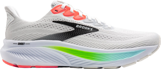 Brooks Ghost 17 Mens Running Shoes - White