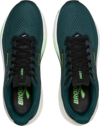 Brooks Ghost 17 Mens Running Shoes - Green